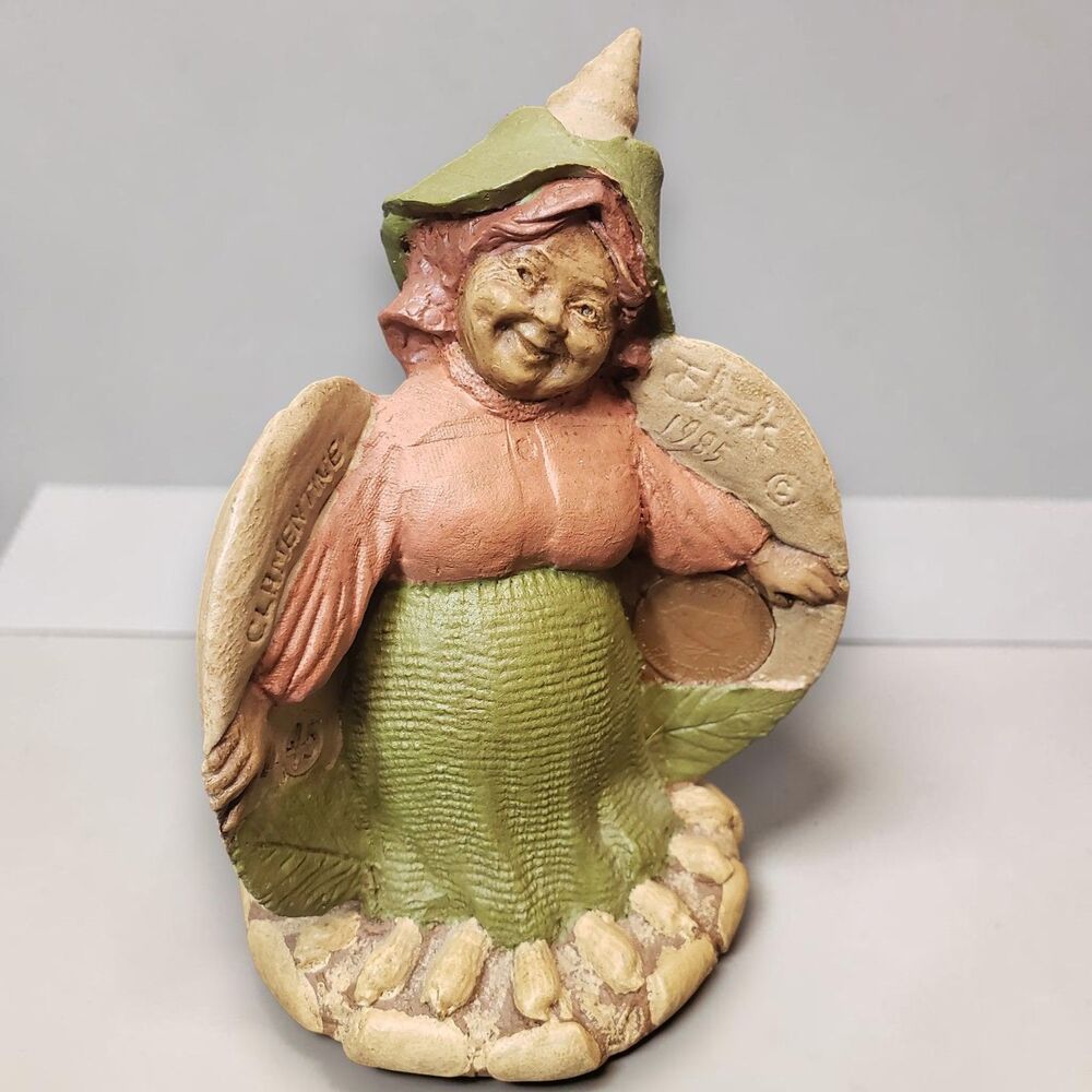 Vintage Tom Clark Gnome "Clementine" Figurine 1985 Rare Early Edition #45